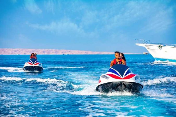 Hurghada: Jet Ski Adventure With Hotel Pick Up