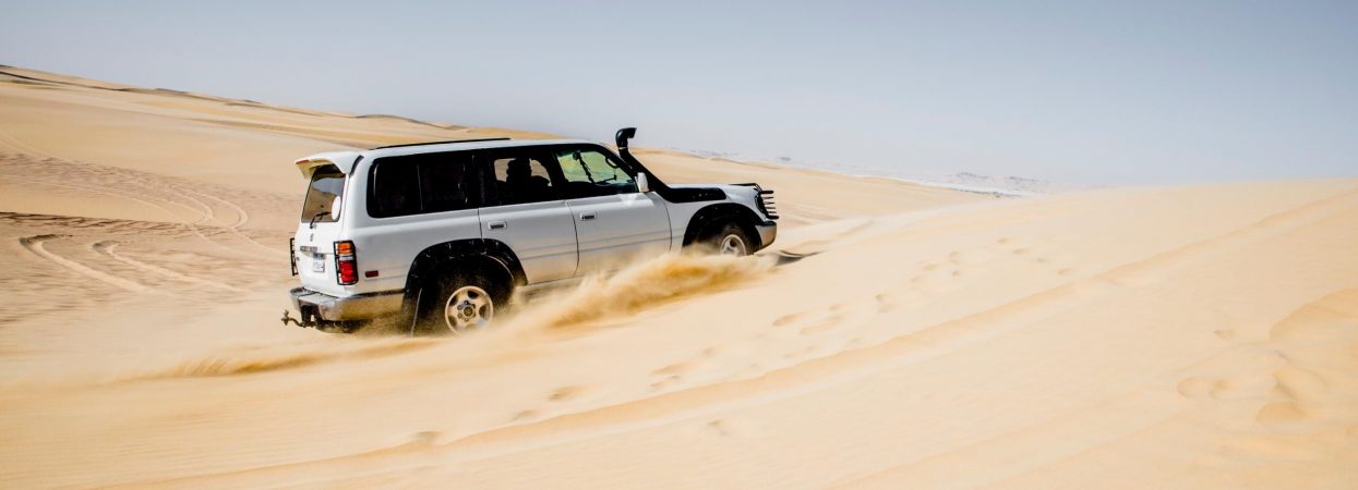 Cairo: 4×4 Desert Safari With Snowboard & Camel Ride