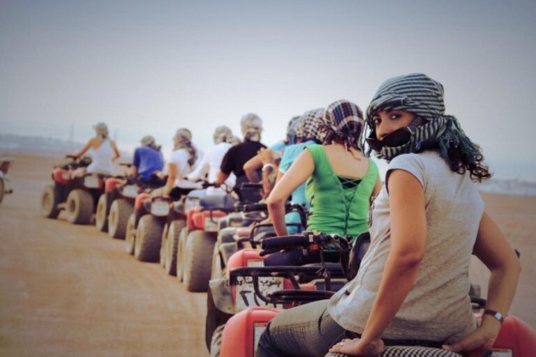 El Gouna: 3-Hour Desert Safari Quad Bike And Camel Ride