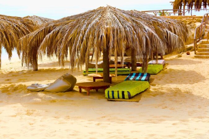 Hurghada: Orange Bay & Paradise Islands Speedboat Trip