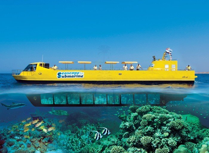 El Gouna: Sea Scope Submarine Trip With Drinks And Snorkeling